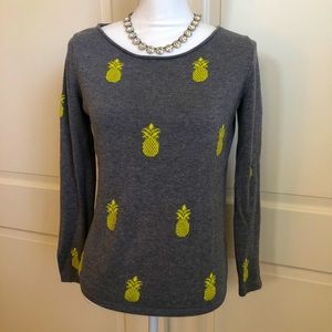 Old Navy Gray Pineapple Sweater Size SP